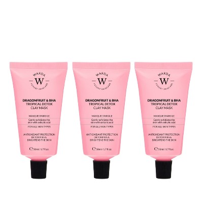 WARDA LUXURY SKINCARE Trio masek detoksykujących Maseczki błotne 150 ml Damski