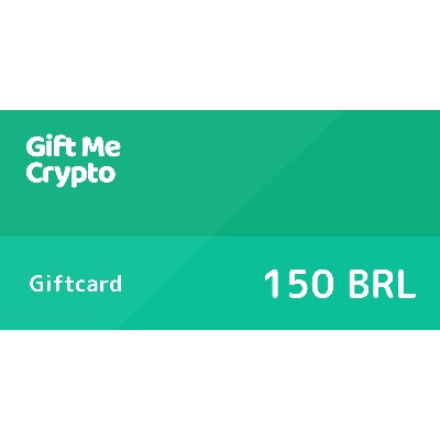 Gift Me Crypto Gift Card 150 BRL