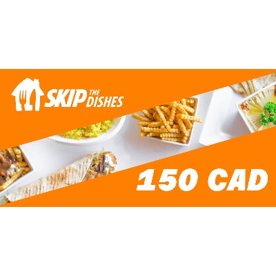SkipTheDish Gift Card 150 CAD