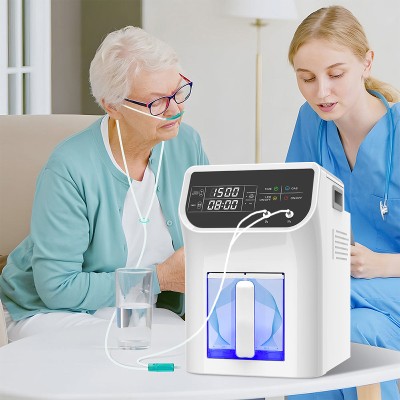Urządzenie do terapii inhalacyjnej wodoru 1500ML 1800ML Generator wody wodorowej O2 HHO Podwójne wyjście Inhalator H2 Oddychanie Sen