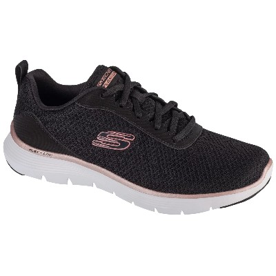 Skechers Flex Appeal 50 150206BKRG Damskie buty sneakers przewiewna siateczka 36