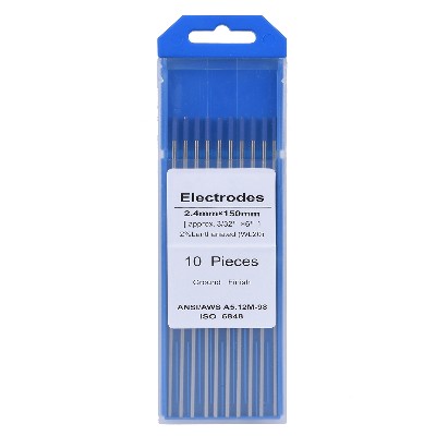 10 SZT GŁOWICA ELEKTRODY 150MM175MM IgłaDrut Do Spawarki TIG WL20 WL15 WR WC20 WZ8 WP