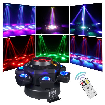 Reflektor ruchomy 150W Beam RG Laser Światło sceniczne DMX Disco Światło RGB Obrotowy bar Światło imprezowe