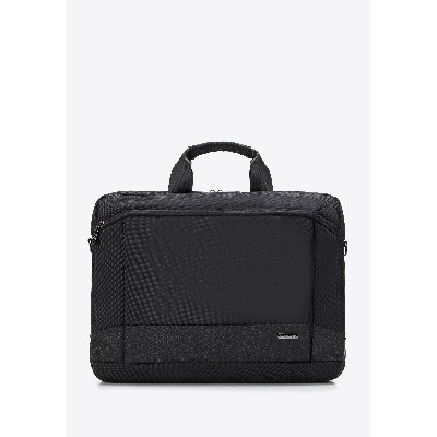 Męska torba na laptopa 156 połyskującą wstawką