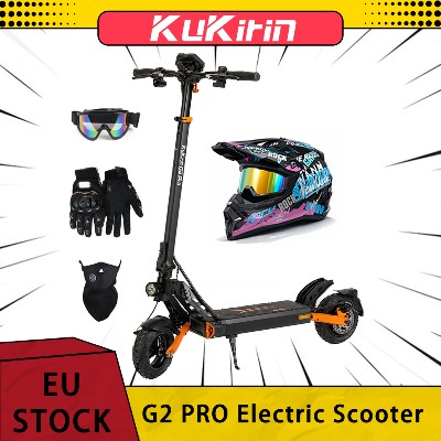 Składana hulajnoga elektryczna KuKirin G2 PRO dla dorosłych prędkość maksymalna 45 kmh zasięg 58 km silnik 600W bateria 48V 156Ah opony 9calowe