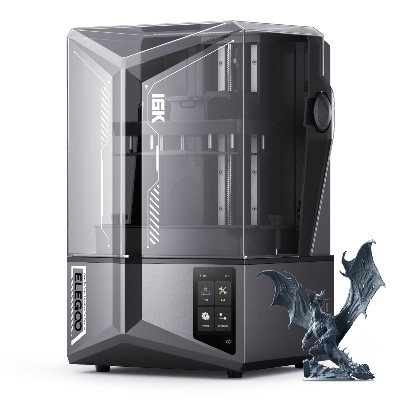 ELEGOO SATURN ULTRA 16K Drukarka 3D na żywicę Szybkie drukowanie 212x118x220mm