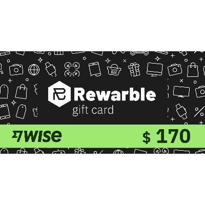 REWARBLE Wise Gift Card 170 USD