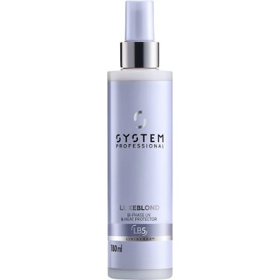 System Professional Lipid Code Luxeblond Dwufazowa ochrona przed promieniowaniem UV ciepłem Odżywka sprayu Female 180 ml
