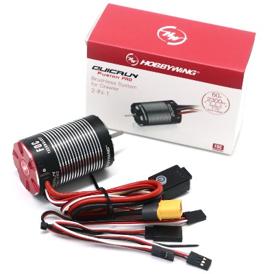 Części do samochodów RC Hobbywing Fusion Silnik gąsienicowy ESC Kontroler prędkości Wszystko jednym XeRun 1800KV 2300KV Karta ustawień Program Box