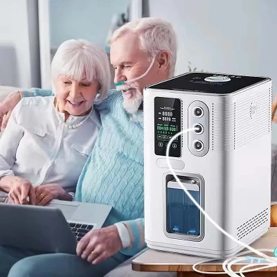 Inhalator H2 do pielęgnacji domowej Generator wody wodorowej 1800ML 3000ML maszyna do inhalacji wodoru do terapii głębokiego relaksu