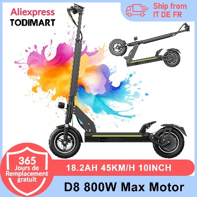 Hulajnoga elektryczna dla dorosłych D8 bateria 48V 182Ah zasięg 60 km podwójna amortyzacja terenowa hulajnoga elektryczna terenowa opony 10 cali