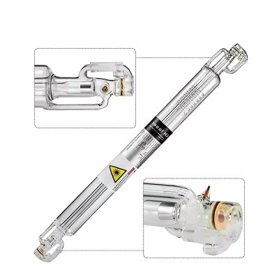 VEVOR Rura laserowa CO2 40W130W długość od 700mm do 1830mm szkło średnicy 80mm długa żywotność do maszyn laserowych