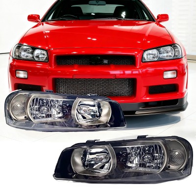 SINDAR szt 19992007 Do Nissan Skyline GTR R34 19931995 GTST R33 Reflektor LED strona kierowcy strona pasażera