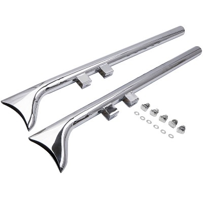 sztukzestaw Chrome 36 рыбий ogon wsuwana rura wydechowa dla Harley Touring Road 19952016 gorąca sprzedaż