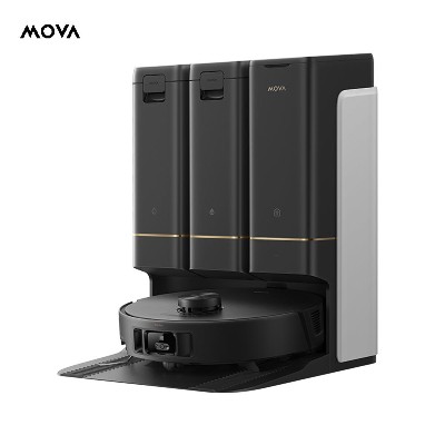 MOVA Z50 Ultra Robot Vacuum Cleaner with Chenille Type Mop SelfCleaning 19KPa Suction and Multiple RealTime Dirt Detection