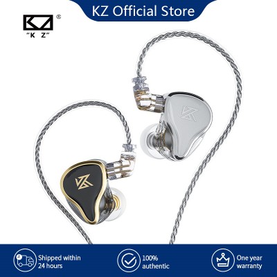 KZ ZAS 16 jednostek słuchawki 7BA 1DD dynamiczne hybrydowe słuchawki douszne HiFi Bass sportowy zestaw słuchawkowy redukcją szumów monitorach dousznych