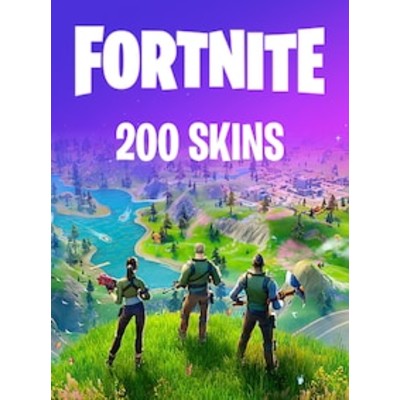 Fortnite 200 Skins Xbox Nintendo Switch PC Mobile Fortnite Account GLOBAL