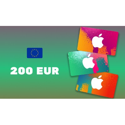 Apple iTunes Gift Card 200 EUR