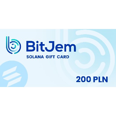 BitJem SOL Gift Card 200 PLN