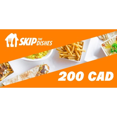 SkipTheDish Gift Card 200 CAD