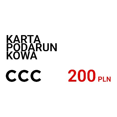 CCC Gift Card 200 PLN