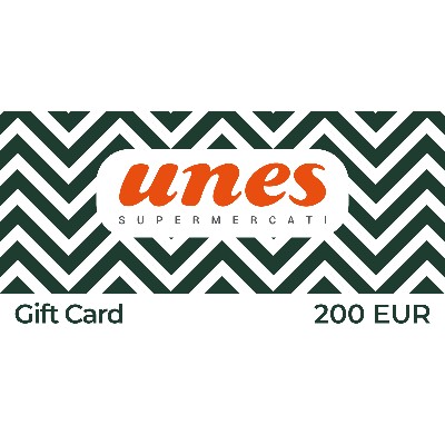 Unes Gift Card 200 EUR