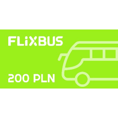 FLIXBUS Gift Card 200 PLN