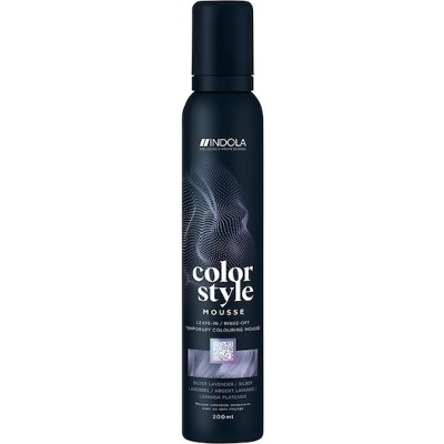 INDOLA Color Style Mousse Silver Lavender Koloryzacja włosów Female 200 ml
