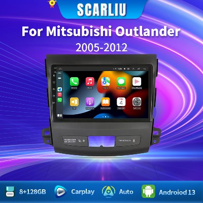 Dla Mitsubishi Outlander CW0W 20052013 Dla Citroen CCrosser 20072013 Dla Peugeot 4007 20072012 Radio samochodowe Multimedia