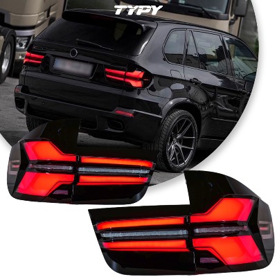 TYPY Światła Samochodowe Do BMW X5 E70 Tylne Lampy 20072013 LED Lampy Samochodowe Światła Do Jazdy Dziennej Dynamiczne Kierunkowskazy Akcesoria Samochodowe