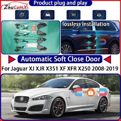 Oryginalny siłownik zamka drzwi OEM do Jaguar XJ XJR X351 XF XFR X250 20082019 zestaw do cichego domykania drzwi elektryczny system zamka automatyczne otwieranie drzwi
