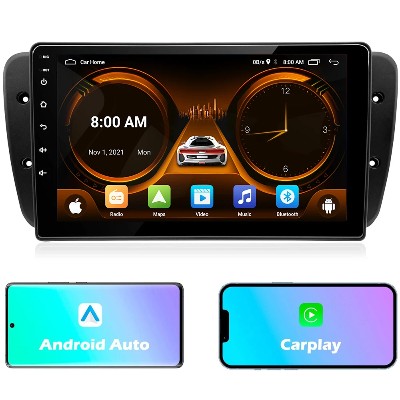 9calowe radio samochodowe multimedialne do Seat Ibiza 6J IV 20092013 Stereo WIFI 4G Odtwarzacz GPS Nawigacja Carplay Android Auto Ekran