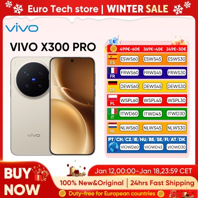 NOWY SMARTFON VIVO X300 PRO 5G WERSJA GLOBALNA MediaTek Dimensity 9500 Android 16 5440mAh 90W 678AMOLED 200MP eSIM NFC