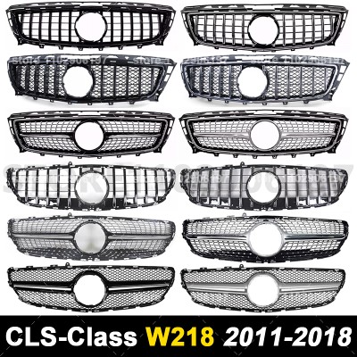 Dla 20112014 20152018 W218 CLS Mercedes Benz CLS220 CLS250 CLS260 CLS320 CLS350 CLS400 CLS550 CLS63 Siatka zderzaka Racing Grille