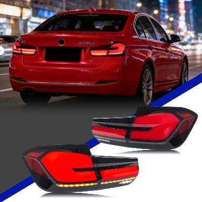 Tylne światła LED do BMW F30 Serii M3 F80 20112018 Sedan sekwencyjne kierunkowskazy przezroczyste tylne lampy komplet Nie pasuje do F31