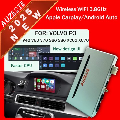 Bezprzewodowy moduł Apple Carplay Android Auto Car AI Box dla Volvo XC60 XC70 S60 S80 V60 V70 V40 20112019 Dekoder Mirror Link