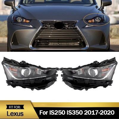 Dla 20172020 Lexus IS250 IS350 Zespół reflektora LED lewej prawej strony OEM