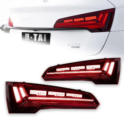 Zespół tylnej lampy do Audi Q5 20182020 20212024 światło tylne światło stop światła pozycyjne światło przeciwmgielne kierunkowskaz światła tylne LED