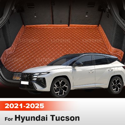 Mata do bagażnika samochodowego Hyundai Tucson 2021 2022 2023 2024 2025 niestandardowa wykładzina bagażnika akcesoria samochodowe dekoracja wnętrza auta