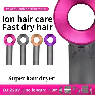 Suszarka do włosów 2025 Super Hair Dryer 220V Bezszczotkowa Suszarka do Włosów Osobista Pielęgnacja Włosów Stylizacja Jonizacja Negatywna Suszarka Elektryczna Jonizacją