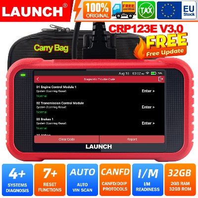 2026 New LAUNCH X431 CRP123E V30 CRP123I V30 OBD2 Scanner CAN FD DOIP Engine ABS SRS AT System Diagnostic Tools with Reset