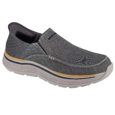 Skechers SlipIns Remaxed Fenick 204839CHAR Męskie półbuty tkanina 41
