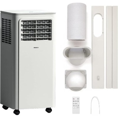 Klimatyzator mobilny SHINCO 7000 BTU 205 kW chłodzenie wentylacja osuszanie powierzchnia pomieszczenia do 54 m³ 18