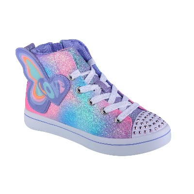 Skechers TwiLites 20Butterfly Love 314450LLVMT Dla dziewczynki buty sportowe syntetyk 30