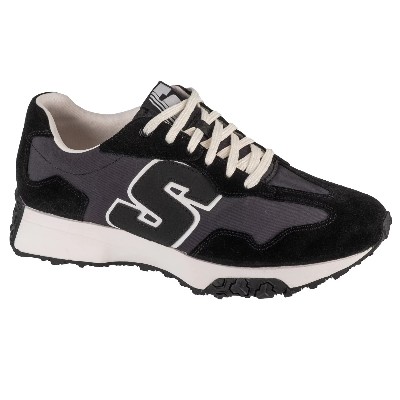Skechers Upper Cut Neo Jogger Lantis 210744BLK Męskie buty sneakers skóra zamszowa 44
