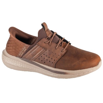 Skechers SlipIns Slade Zachary 210828CDB Męskie buty sneakers skóra licowa 42