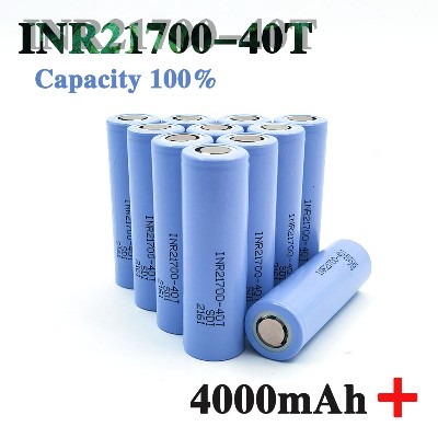 Oryginalna bateria 21700 40 Ah INR2170040T 4000 mAh 30A 40T 37 Akumulator litowojonowy wysokim rozładowaniudużej pojemności