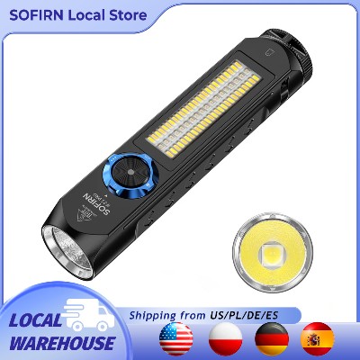 Sofirn IF23 PRO RGB Light 5000lm XHP70B potężna latarka LED 21700 5V 3A USB latarka akumulatorowa magnesem