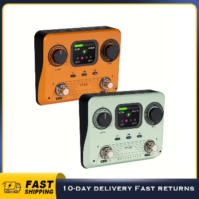FF20 Drum Machine Looper Efekt Gitarowy Podwójny Pedał 5h Nagrywanie Stereo 220 Wzorów Rytmicznych Procesor Efektów do Gitary Elektrycznej