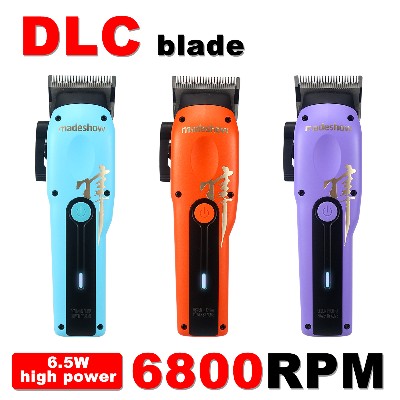 MADESHOW M15 Elektryczna Maszynka do Włosów Ostrze DLC 6800RPM 65W 2200mAh Niski Poziom Hałasu dla Salonów Profesjonalna Maszynka do Strzyżenia Włosów dla Mężczyzn Fryzjer